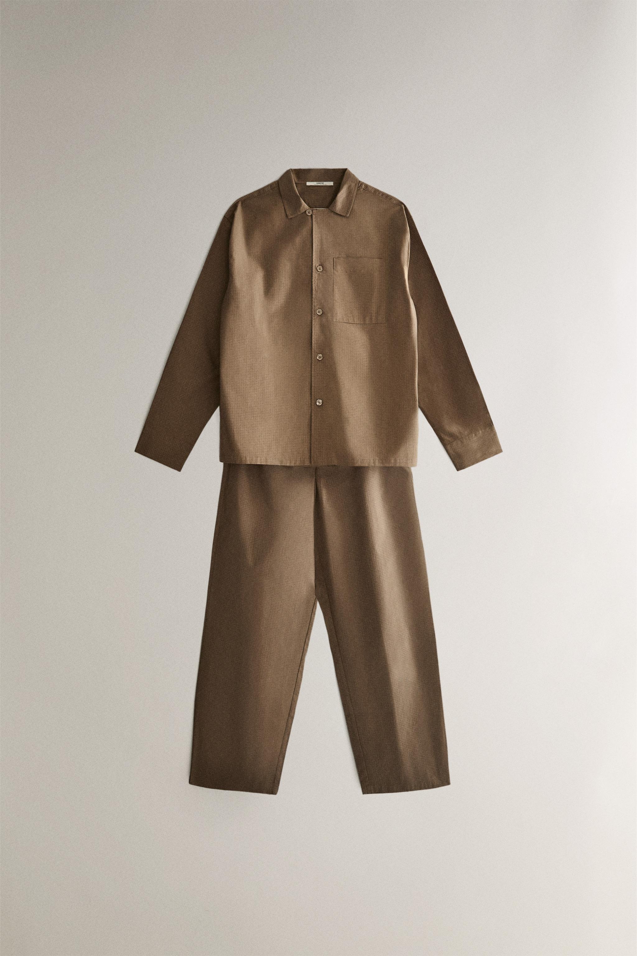 LONG CHECK TROUSERS